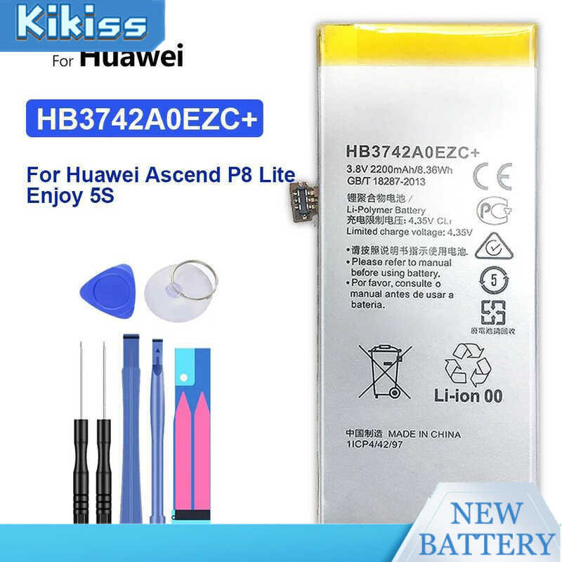 HB3742A0EZC+ 2200mAh original Battery para sa Huawei Ascend P8 Lite/Enjoy 5S
