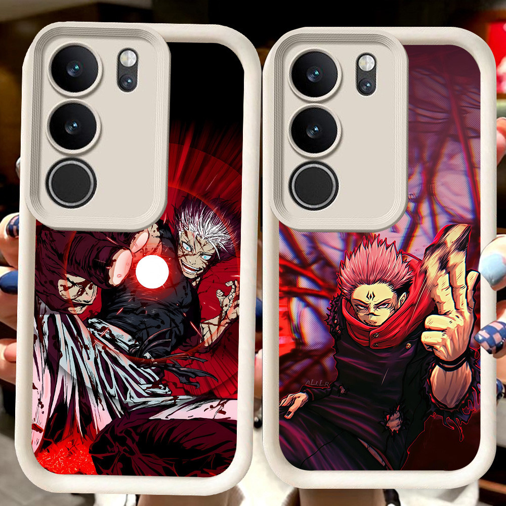 H66 Jujutsu Kaisen ปลอกสีขาวสําหรับ Infinix HOT หมายเหตุ 50X 50S 60i 50 50i 60 Pro Plus 5G