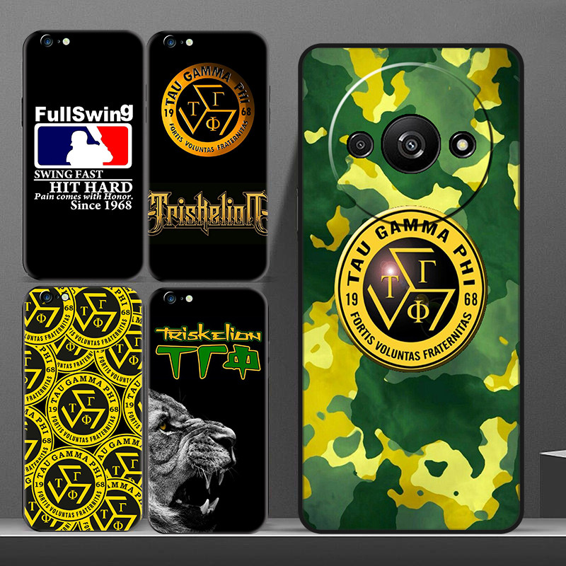 เคสโทรศัพท์สีดําแบบนุ่มสําหรับ Xiaomi Redmi Note 13 13 Pro Plus 40EN tau gamma sigma Cover