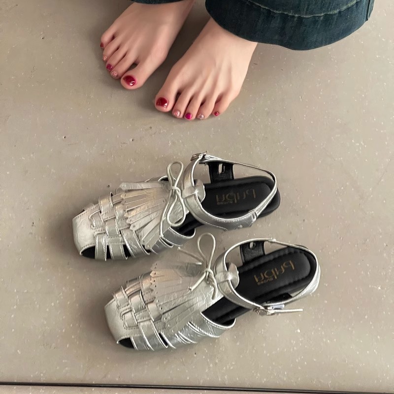 Tassel Baotou Boken Sandals ใหม่