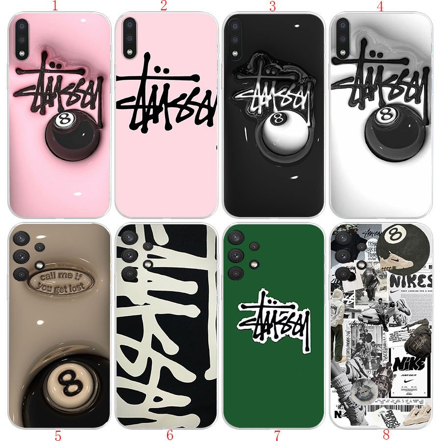 Redmi Note 8 8T 8 Pro 9 9S 9 Pro 9 Pro Max 9T 10 Pro 4G CX2 Among Stussy8 เคสโทรศัพท์โปร่งใสนุ่ม