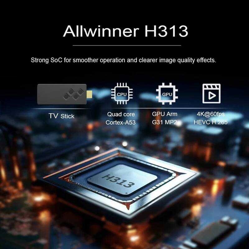 Q2 ☢ Android 10 Quad Core ARM Cortex A53 2+16Gb รองรับ 4K ทีวีสติ๊ก Wifi สตรีมมิ่ง บลูทูธ กล่อง