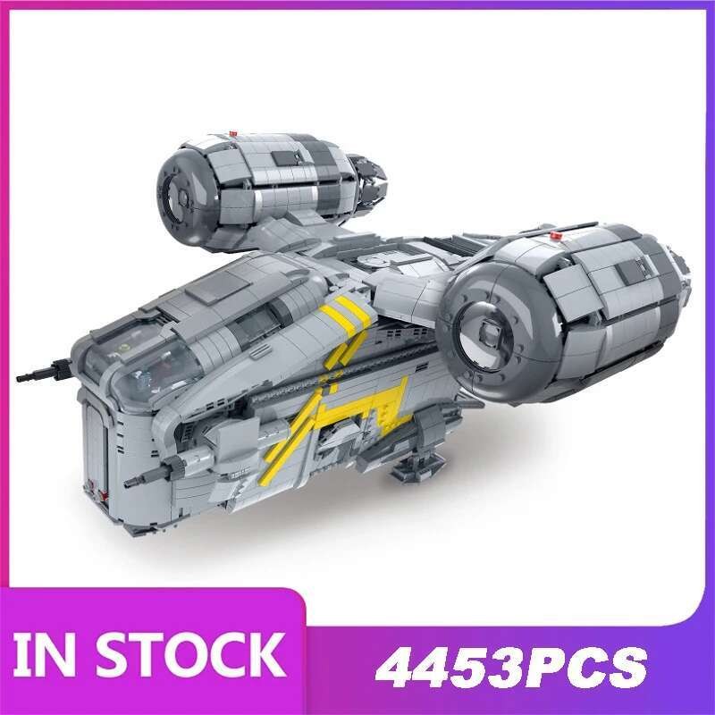 4453PCS Star Plan Model The UCS Razor Crest By Model Building Blocks Movie Series Bricks Toys Kids B