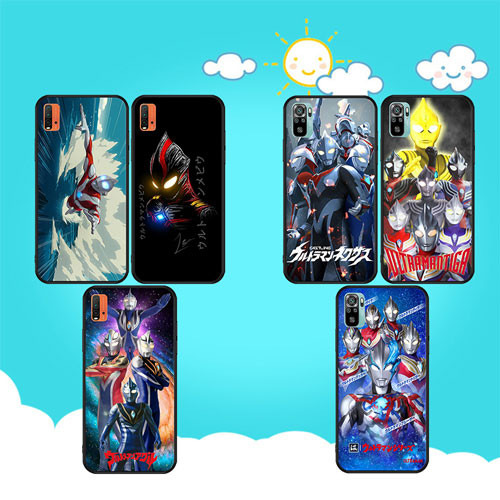 นุ่มสีดํา Redmi 5 5A 5 Plus 6 6A 6 Pro 7 7A K60 K70 K70E Ultraman เคสโทรศัพท์