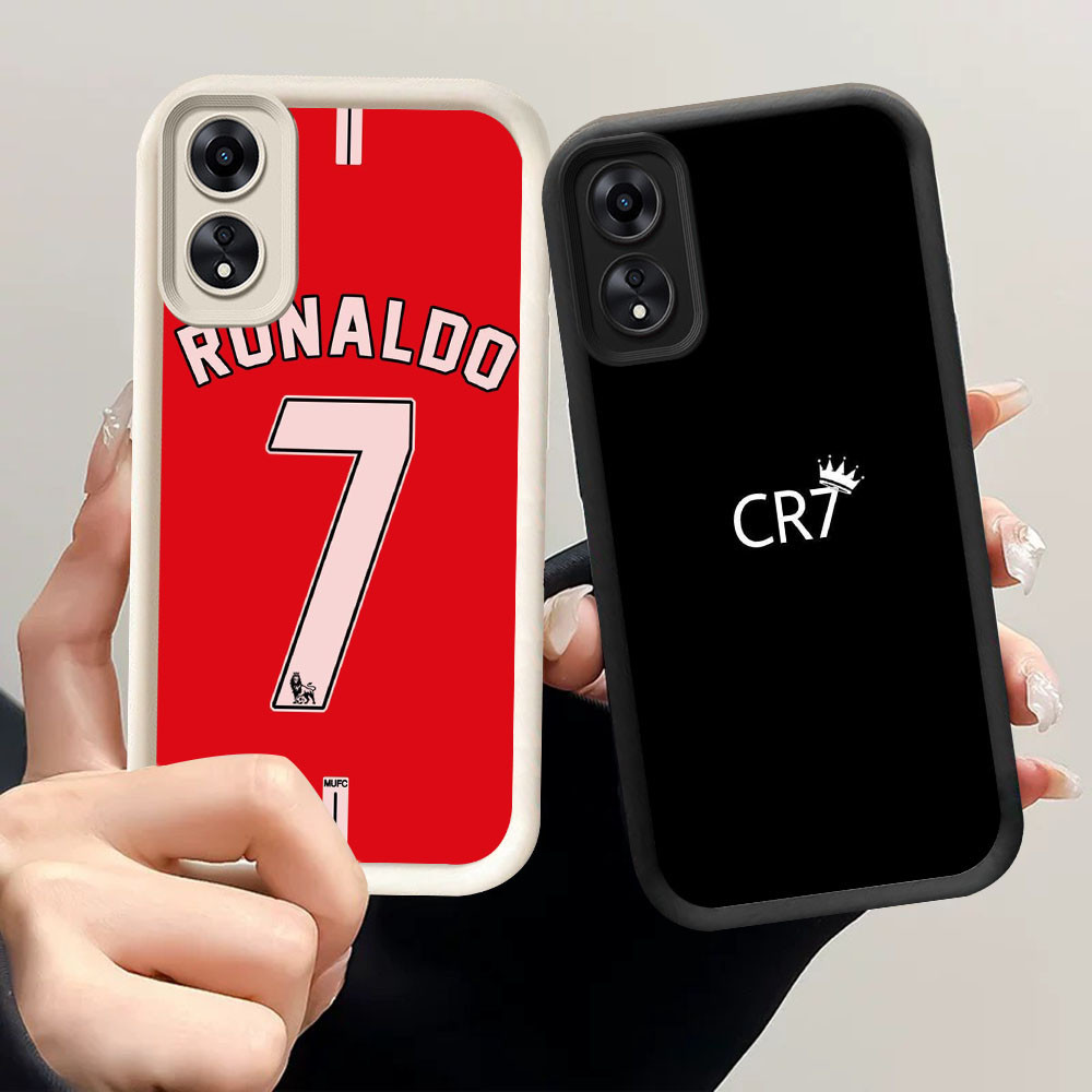 YB-9 Cristiano Ronaldo เคสกันกระแทกสําหรับ OPPO A17 A17K A38 A58 F23 A60 A18 A78 A98