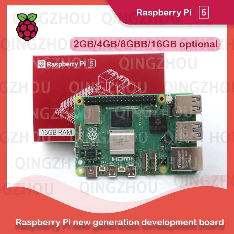 VN Raspberry Pi 5 2/4/8/16GB ชุดเวอร์ชั่นใหม่เสริม