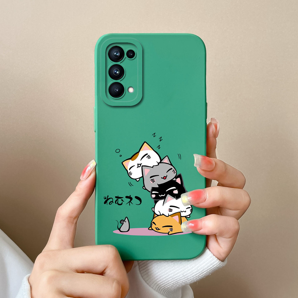 ปลอกสําหรับOppo Reno 4 4G 5Gกรณีแฟชั่นการ์ตูนนักบินอวกาศซิลิโคนอ่อนนุ่มกันกระแทกสําหรับReno4 กระเป๋าโทรศัพท์สําหรับOppoReno 4 กรณีKafaกันชนปกหลัง ราคา ถูกที่สุด ดีลบีเคเค แกลเลอรีภาพที่ 4