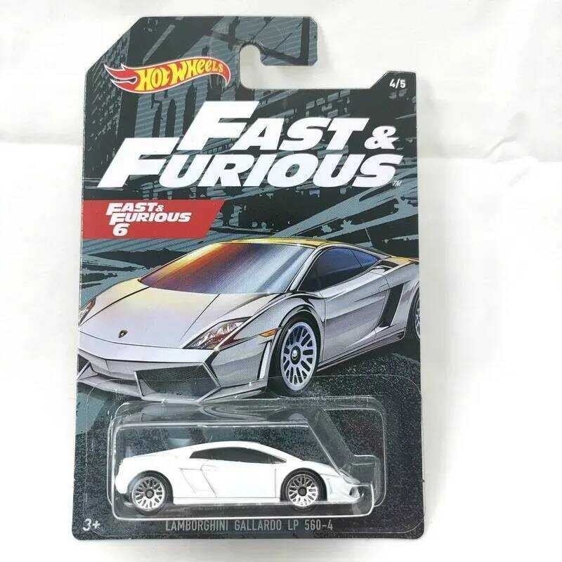 โมเดลรถเหล็กหล่อ ★ Hot Wheels 1/64 LAM GALLARDO LP 560-4 ของขวัญสำหรับเด็ก ★