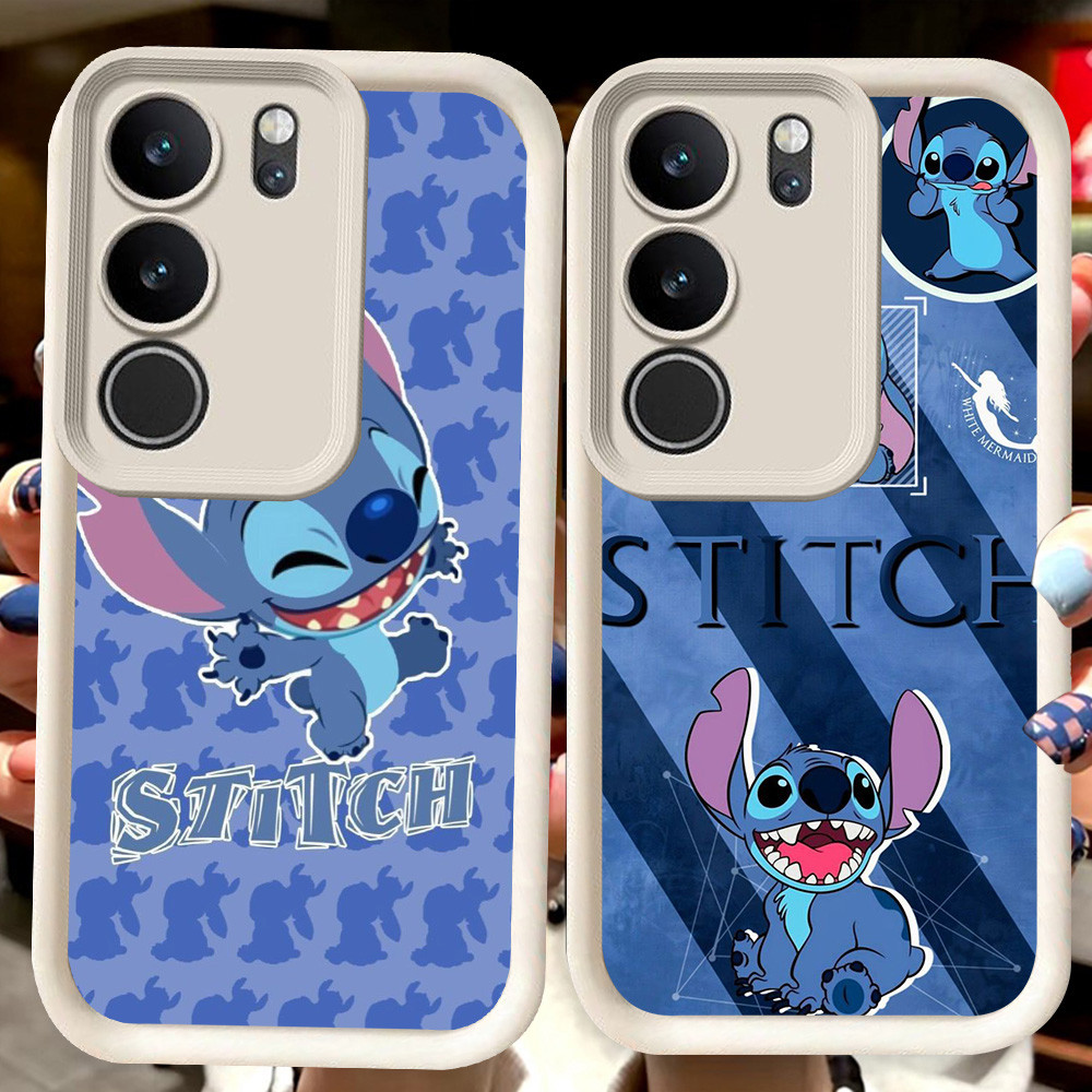 H62 Stitch สีขาวสําหรับ VIVO V40 Lite V27E Y81s V29E Y300 Y29 Y19S V27 Y100 Y81 Y200e V29 Pro 5G