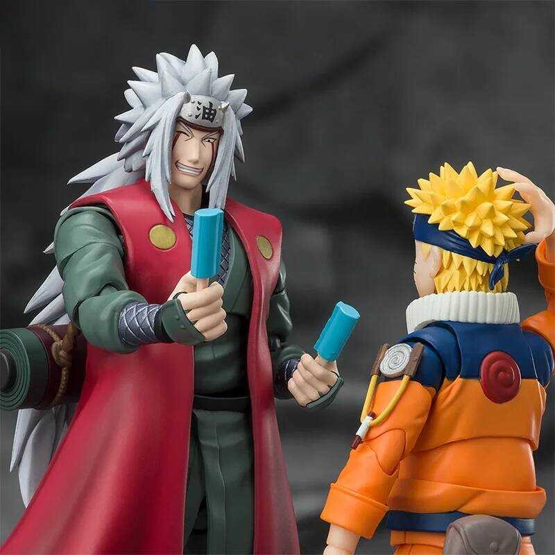 ฟิกเกอร์อนิเมะ ✠ Bandai Original S.H.Figuarts SHF Uzumaki Naruto JIRAIYA รุ่นพิเศษ ฟิกเกอร์แอคช