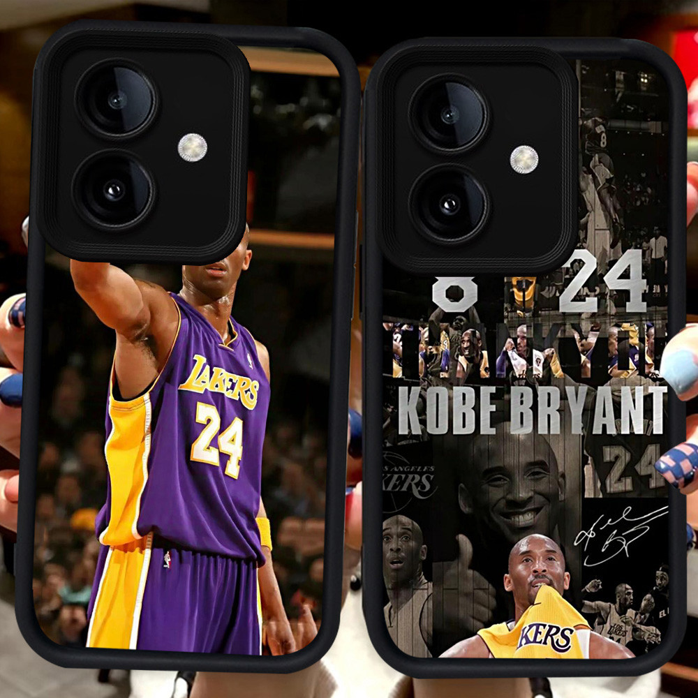 ปลอกสีดําสําหรับ OPPO A3 A3X A79 A5 A5X A5I Pro 5G 2025 H98 Kobe Bryant