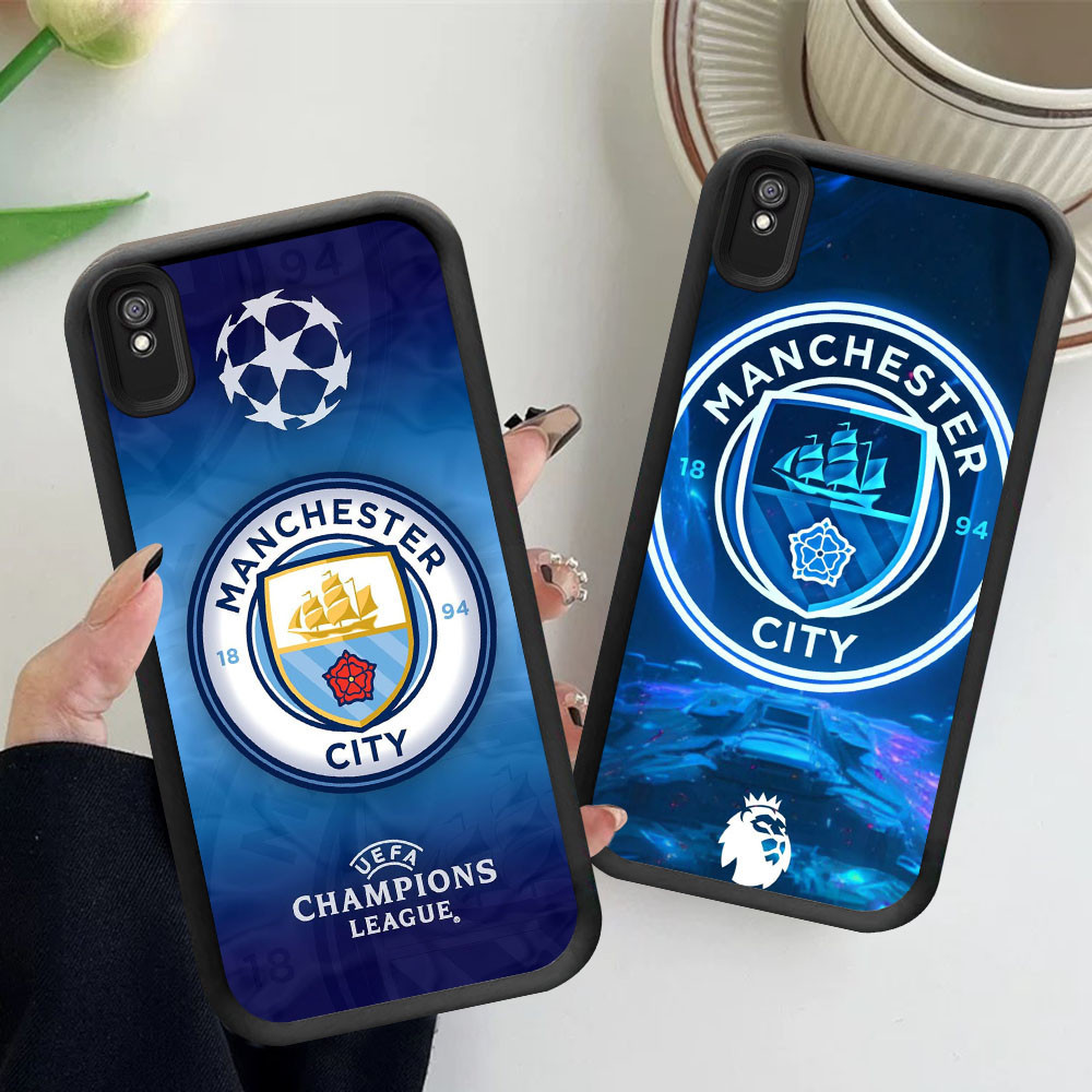 YB-17 Man City เคสกันกระแทกสําหรับ Xiaomi Redmi หมายเหตุ 9A 9T 7 6A POCO M3 Pro