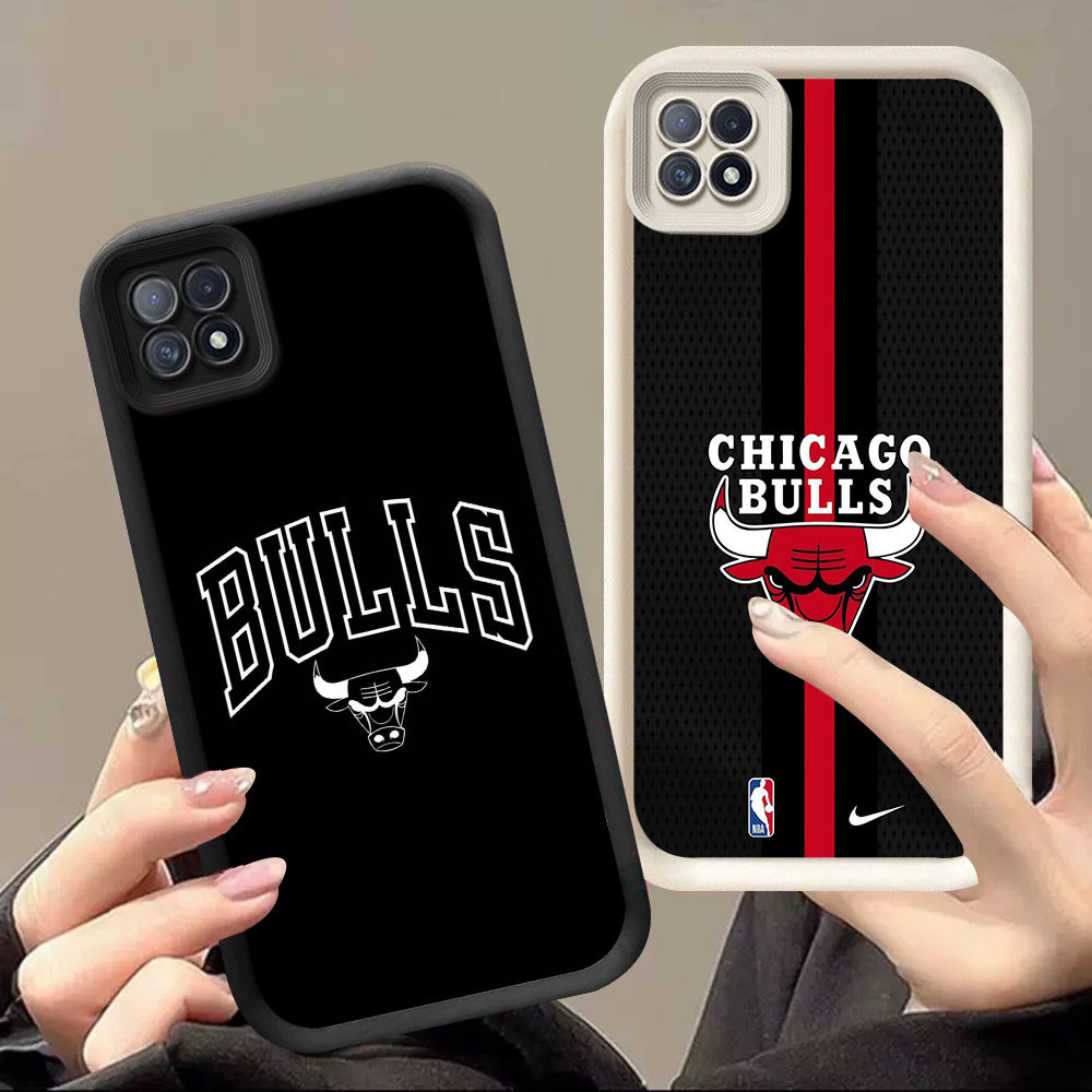 YB-7 Chicago Bulls เคสกันกระแทกสําหรับ OPPO A93 A16E A16K F17 Reno 4F Realme C20A C11 C20 Pro