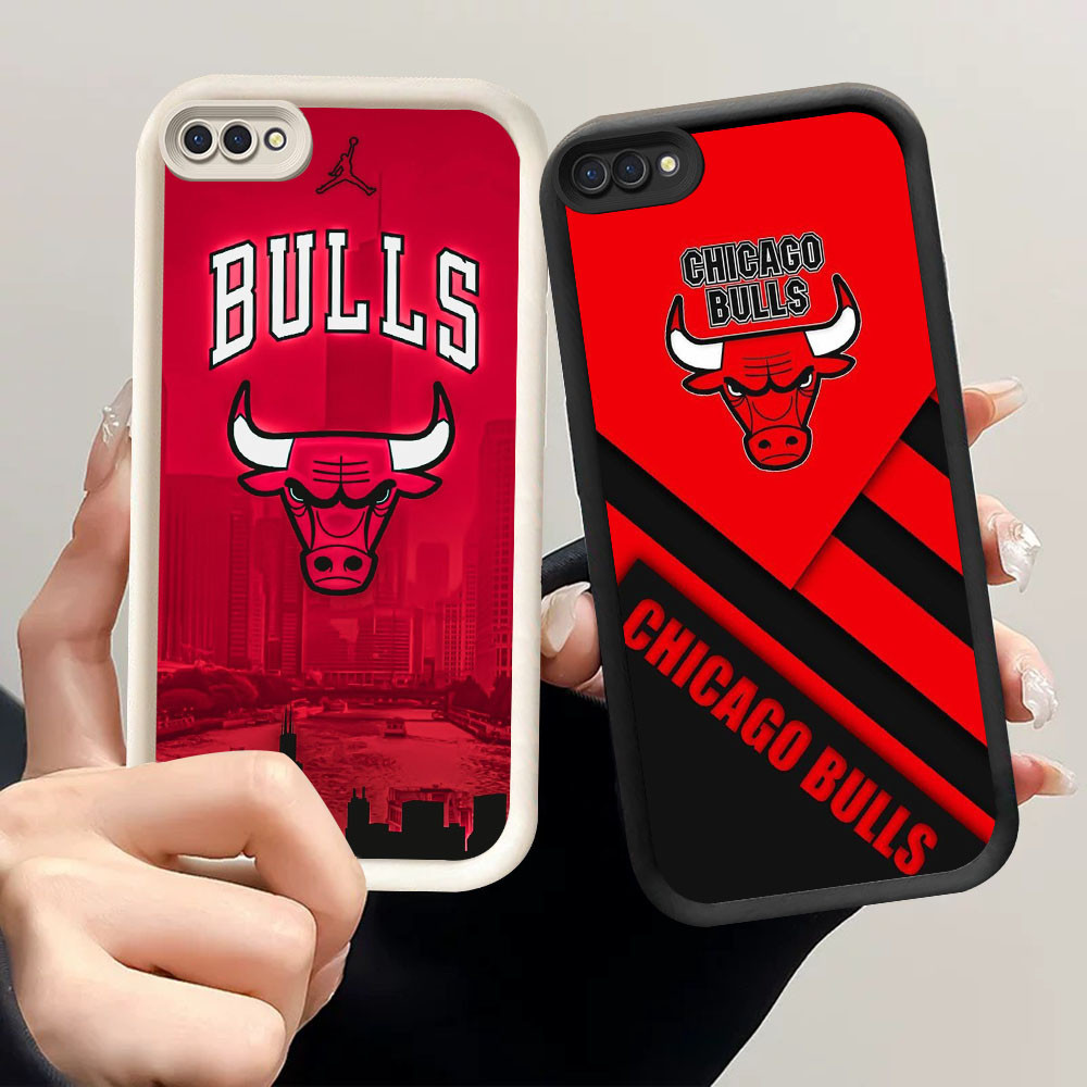 YB-7 Chicago Bulls เคสกันกระแทกสําหรับ OPPO A5 A3S A1K A12E Realme C2 C2s