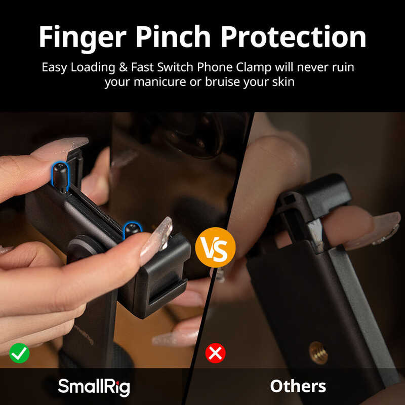 ▣ Smallrig Vlogger Kit Set Tripod Stand With Tofu Video Light Microphone Phone Holder For Vlogg