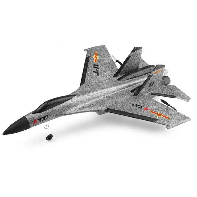 ของเล่นเครื่องบินควบคุมระยะไกล ★ Wltoys XK A100-Su27 2.4G 340Mm 3Ch เครื่องบินปีกคงที่สำหรับกลา