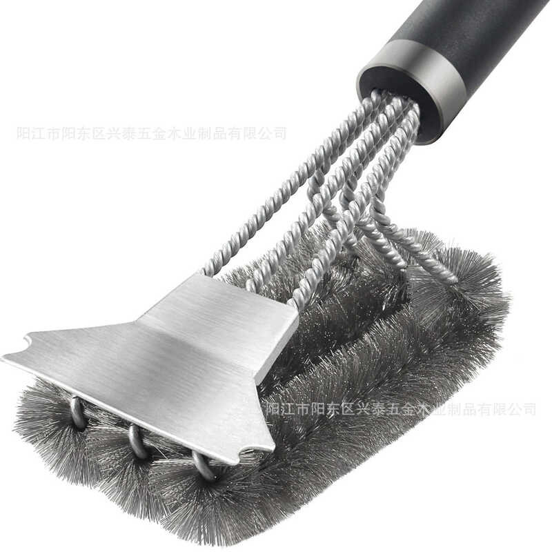 LY [Huiyuan Home] 1Pc Barbecue BBQ Cleaning Brush Outdoor Grill Cleaner BBQ Cleaning Brush