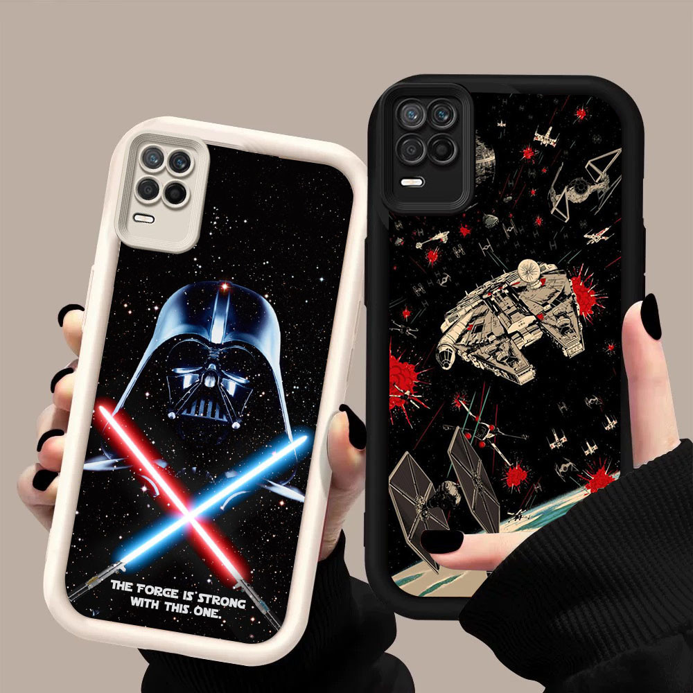 JK-8 Star Wars เคสกันกระแทกสําหรับ OPPO A54 Realme 8 8S Q3 V13 Narzo 30 Pro