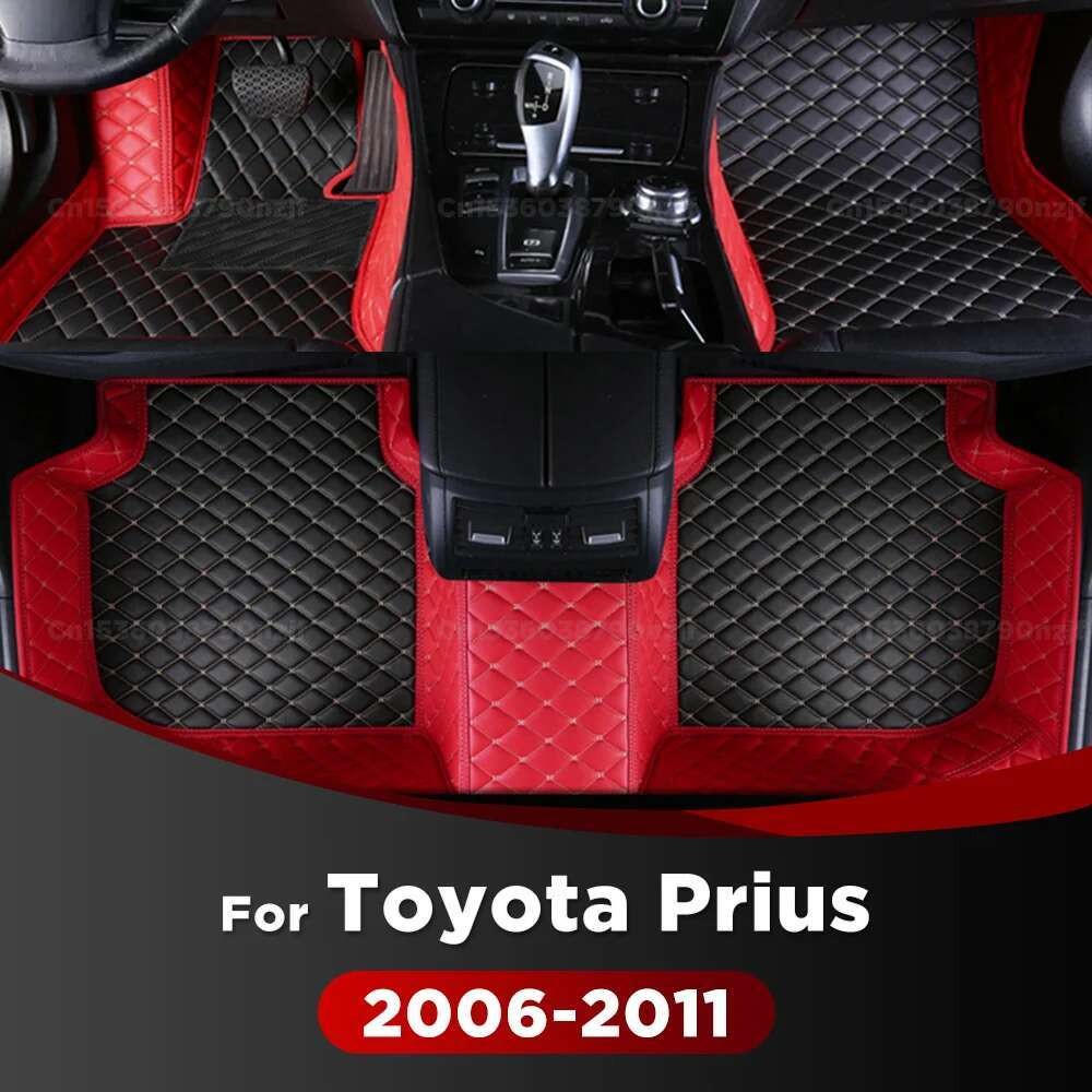 RHD สําหรับ Toyota Prius 2006 2007 2008 2009 2010 2011 รถเสื่อ Custom Auto แผ่นรถยนต์พรมฝาครอบอุปกรณ