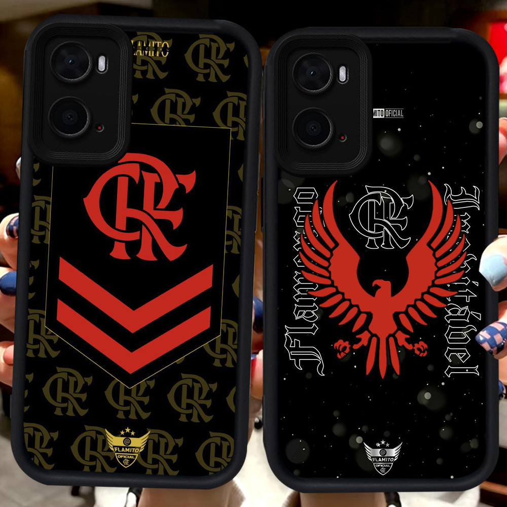 ปลอกสีดําสําหรับ OPPO A36 A57s A57 A96 A76 A77 A57e A77s H44 CR Flamengo