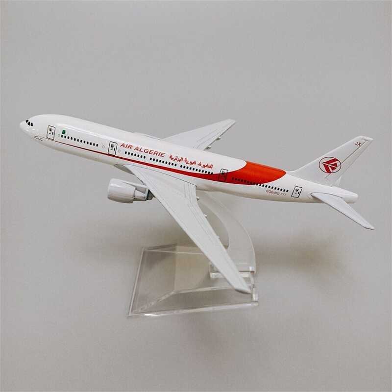 LY 16Cm Alloy Metal Air ALGERIE B777 Aire Airplane Model Boeing 777 Airway Plane Model Die Aircraft