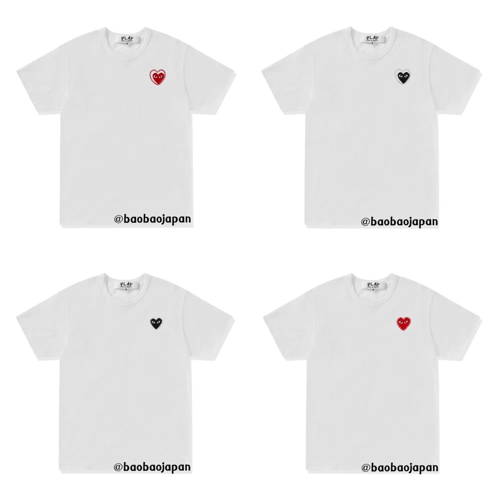 ♞,♘,♙[ มีCode ลด] เสื้อ Play Comme des Garçons ของแท้จาก Shop เสื้อ PLAY RDH