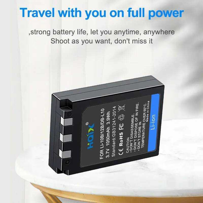 ▥ Hqix สำหรับ Olympus U410 U300 U-1000กล้องดิจิตอล400 500 600 800 Ir-500 C-765 C-770 C-760แบตเต