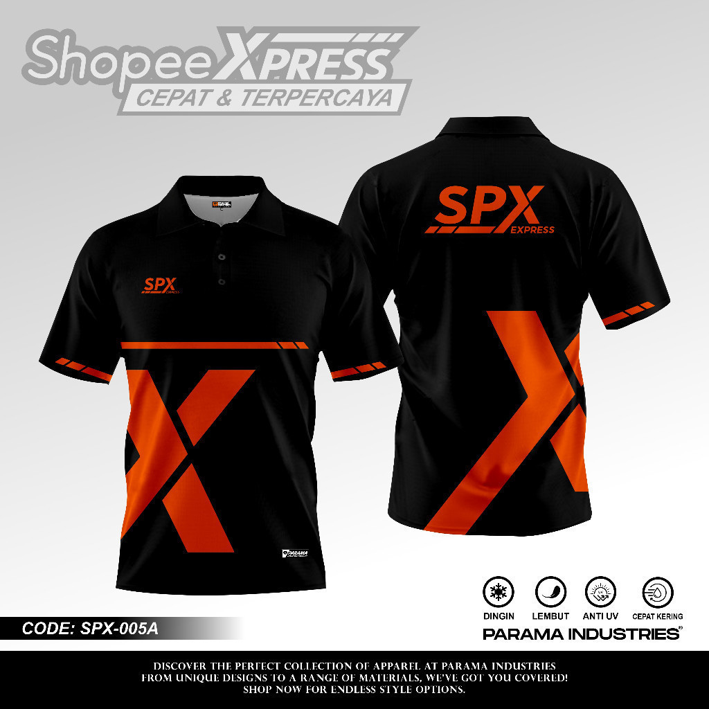 Parama INDUSTRIES Spx EXPRESS PREMIUM JERSEY พิมพ์แบบเต็มรูปแบบ