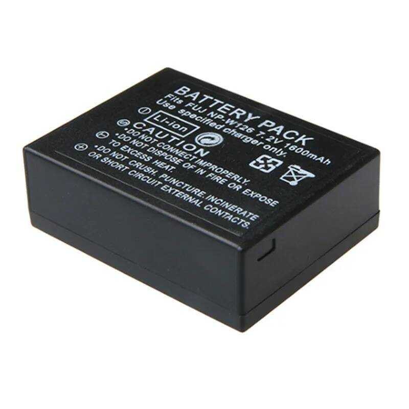 ❃ 7.2V 1600Mah Np-W126 Li-Ion แบตเตอรี่กล้องสําหรับ Fuji Finepix Hs30 Hs35 Hs33exr X-Pro1 X-E1 ❃