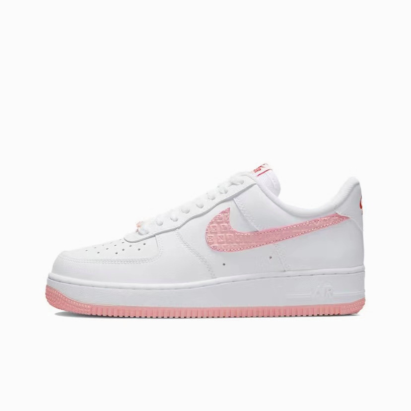 ♞ของแท้ 100% Nike Air Force 1 Low 07 Valentines Day TRD
