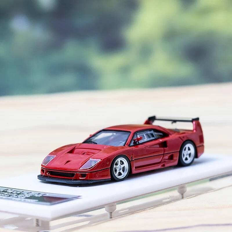 M64X 1:64 F40 เรซิ่นรถรุ่นคอลเลกชันเครื่องประดับ