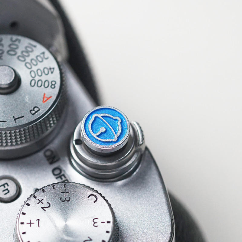 Duolai A Dream ปุ่มชัตเตอร์ใช้ได้กับ Fuji Xt3 Xe3 Xpro2 Xpro1 Xa7 ปุ่มชัตเตอร์การ์ตูน