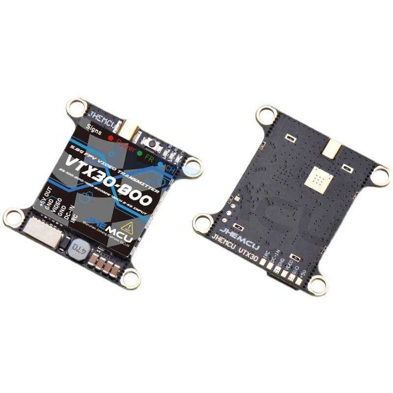 ▥ JHEMCU Vtx30-800 5.8G 40Ch M3 Pitmode 25Mw 100/200/400/800Mw VTX 2-6S 30X30มม.สำหรับ RC FPV F
