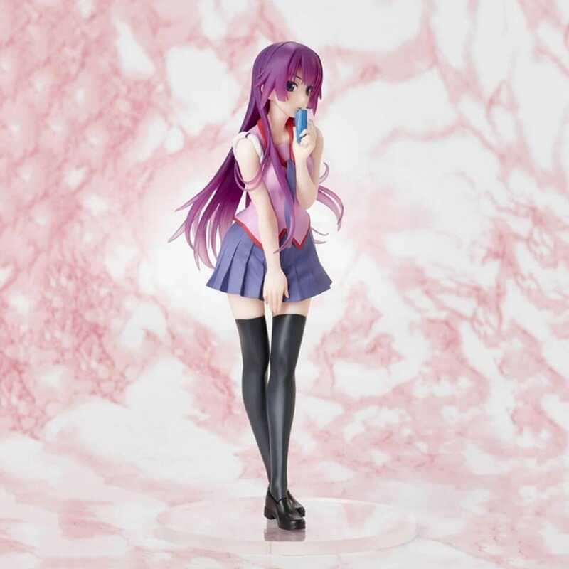 ของแท้ ✠ TAITO Zoku Owarimonogatari ขนาด 18 ซม. Senjougahara Hitagi ฟิกเกอร์แอคชั่น PVC ของสะสม