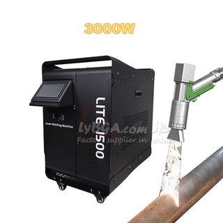 1500W 2000W 3000W Fiber Laser Rust Removal Cleaning Machine  Oil Removal Oxidation Industrial Grade