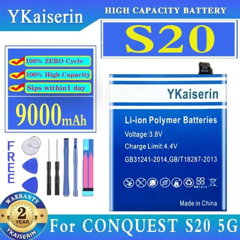 9000mAh Mobile Phone Battery for CONQUEST S20 5G
