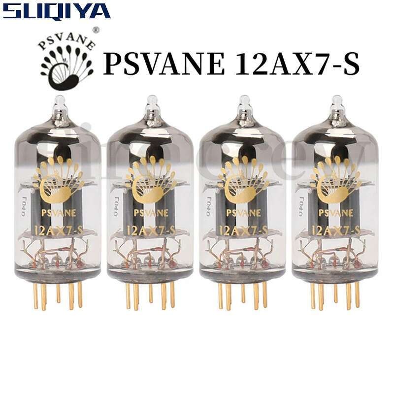 อุปกรณ์เสริมเสียง SUQIYA-PSVANE 12AX7 ECC83 ท่อสูญญากาศ EL84 ECC81 ECC82 ECC83 12AU7 12AT7 Precision จับคู่หลอดสําหรับหลอดอิเล็กทรอนิกส์
