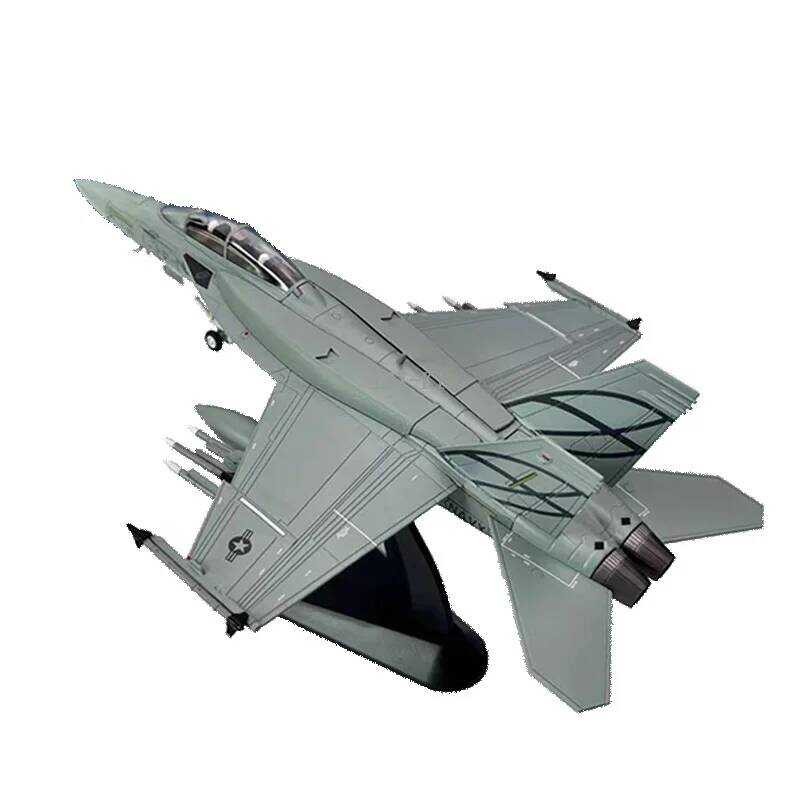 1/72 ★ กองทัพสหรัฐ F/A-18F F-18 Ultimate Hornet F18 เครื่องบินรบแบบติดเรือ โมเดลเครื่องบินทหารโ