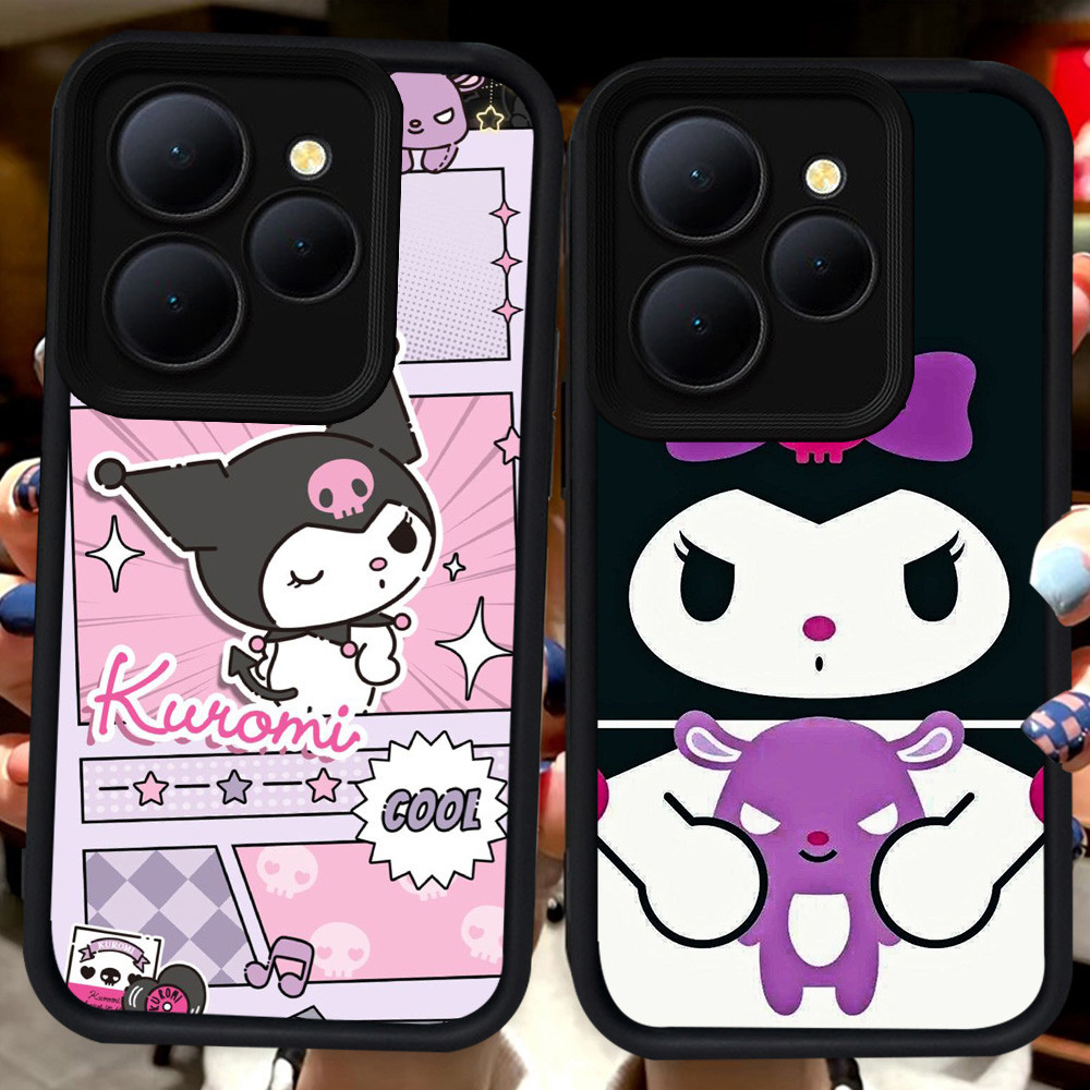 ปลอกสีดําสําหรับ ITEL S23 RS4 A80 A50 P55 P65 A90 A70 5G City 100 H74 Kuro-mi