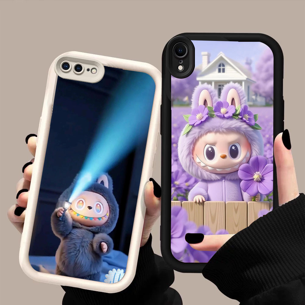 JK-29 LABUBU เคสกันกระแทกสําหรับ iPhone XR X XS 6 7 8 Max Plus