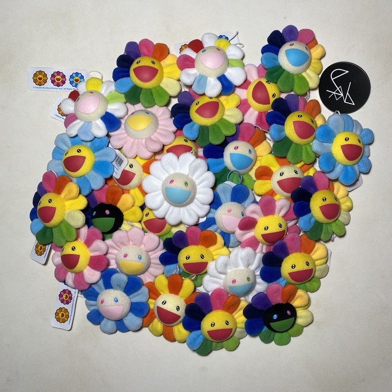 ♞พร้อมส่ง เข็มกลัดดอกไม้ Murakami จากแบรนด์ Kaikai Kiki ของแท้  KJG