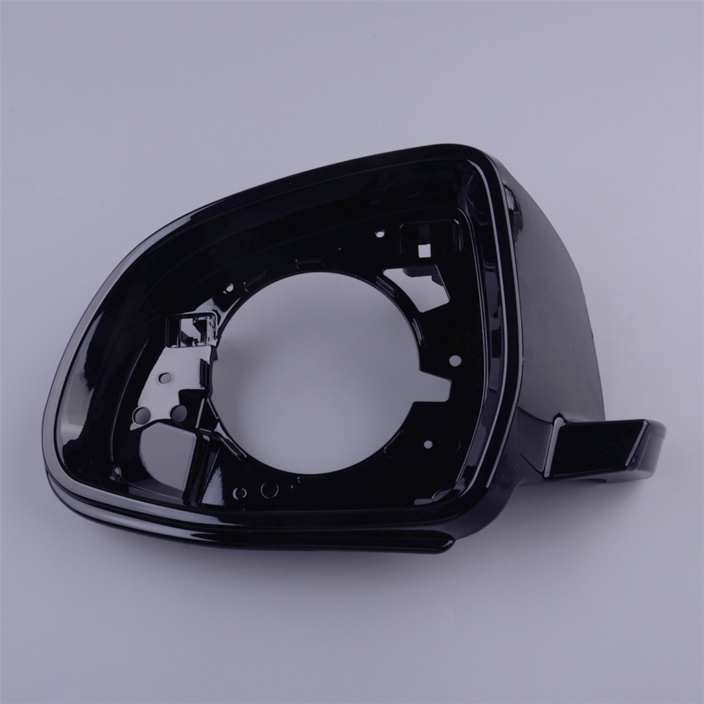 สีดําเงาซ้ายกระจกมองหลังด้านข้างกรอบ Trim Fit สําหรับ BMW X3 F25 X5 F15 X4 F26 X6 F16