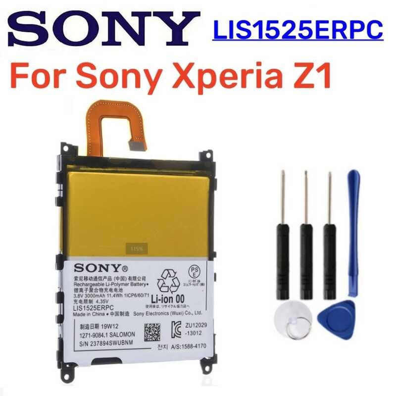 ❃ Original  Lis1525erpc เปลี่ยนแบตเตรี่สําหรับ SONY L39h Xperia Z1 Honami So-01F C6902 C6903 แบต ❃