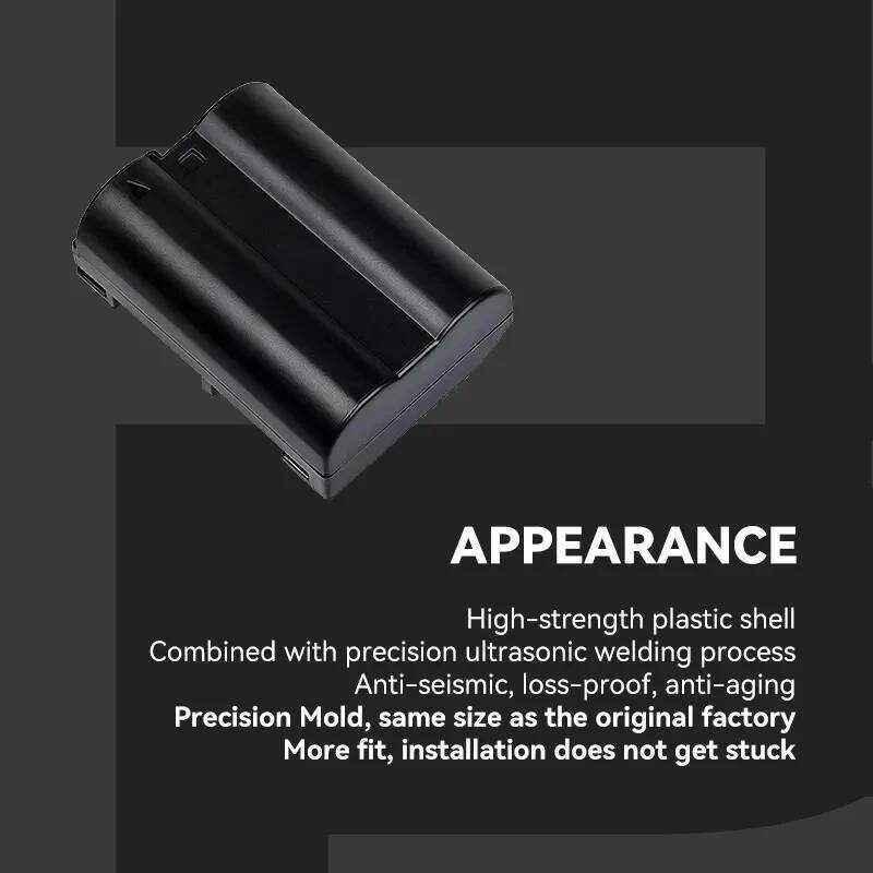 ❃ แบตเตอรี่ FB El15c En-El15 สำหรับกล้อง Nikon Z7ii Z6ii D7500 D7200 D8❃