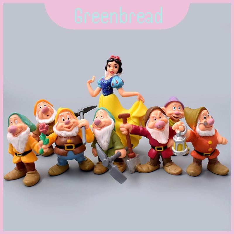 Of Captivating Set 8 Princess Snow White และ Seven Dwarfs ตุ๊กตา Young สําหรับนักสะสม