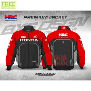 Hrc JACKET MOTORCYCLE HONDA HRC JACKET TOURING HOODIE SUNMORI PREMIUM WATERPROOF