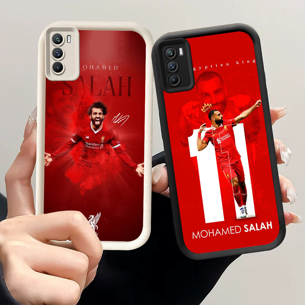 YB-21 Mohamed Salah เคสกันกระแทกสําหรับ OPPO A16 A16s A53 A54S A33 A53S A11S Realme 7I C75 C17