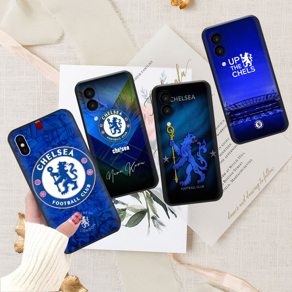 เทรนด์อินเทรนด์เคสTPU Redmi A3 A3X 13 14Cหมายเหตุ13Pro 13Pro PlusสโมสรฟุตบอลเชลซีGK91เคสโทรศัพท์แบบน