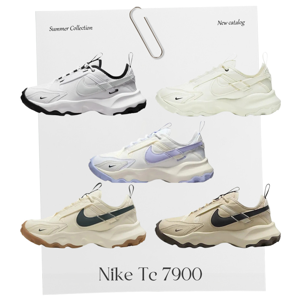 ♞,♘Nike TC 7900  ของแท้100%  [ DD9682-100/DR7851-100 /FD0385-121/DD9682-103/DD9682-200/ ] Sneaker