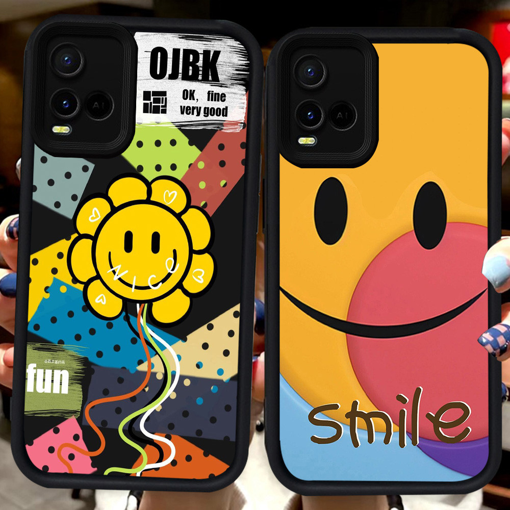 ปลอกสีดําสําหรับ VIVO Y21t Y02a Y21s Y21 V21 Y73 Y02S Y33s V30E V21E Y33E Y21e V30 Pro Y02t V20 Y02 